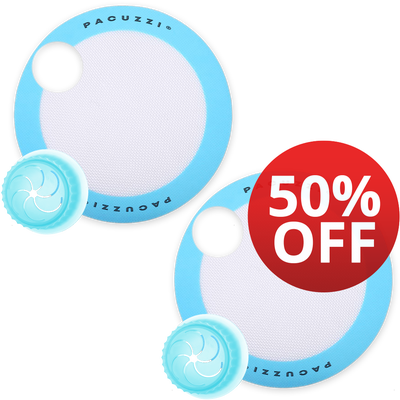 Pacuzzi Silicone Skillet Steamer + Bakers Mat - Bonus Bundle Packs