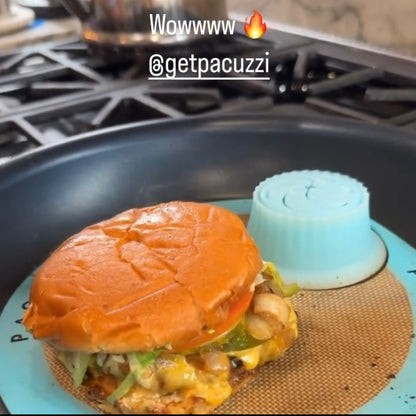 Pacuzzi Silicone Skillet Steamer + Bakers Mat
